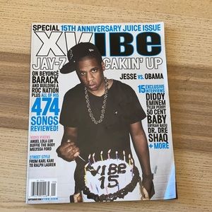 Vibe Magazine 15 Anniversary Issue Special Collector’s Edition Jay Z Sept 2008